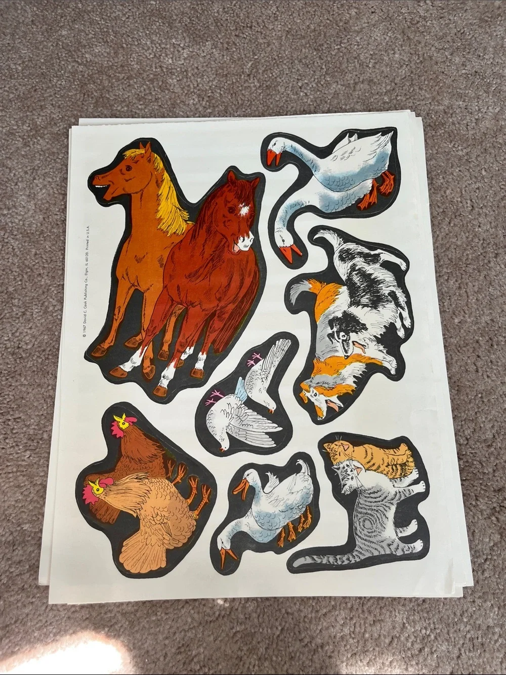 1960’s Farm Songs for the Flannel Board w/Record
